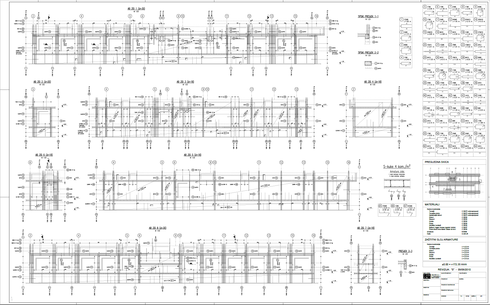 Rebar drawing PA-01 – download thumbnail