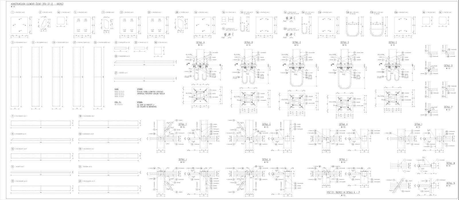 Steel structure drawing RN-01 – download thumbnail