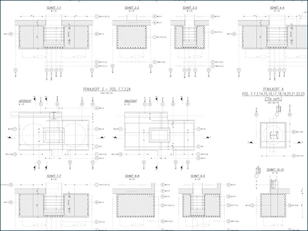 Sample – reinforcement drawing PA-03 (carousel version)