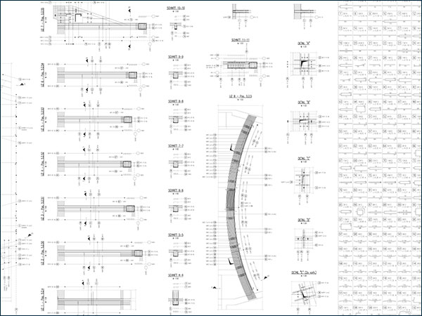 Sample – reinforcement drawing PA-05 (carousel version)