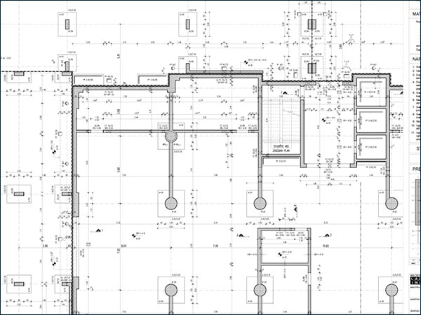 Sample – formwork drawing PO-01 (carousel version)